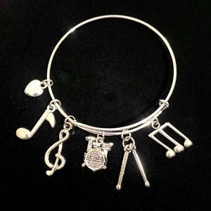 Drummer Bracelet Drum Sticks Music Band Musical Instruments